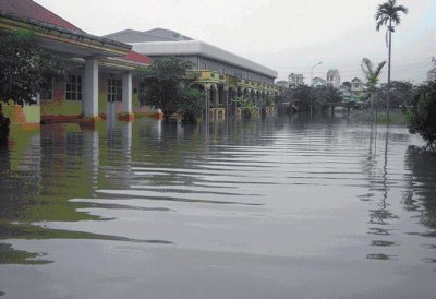 Das Dorf der Freundschaft nach dem Hochwasser